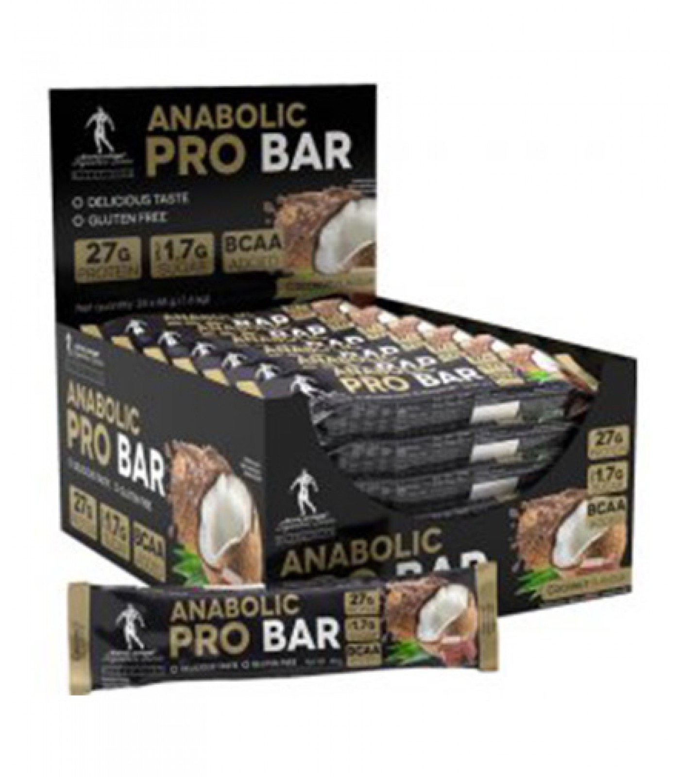 Kevin Levrone Black Line / Anabolic Pro / Protein Bar [24 x 55 грама]